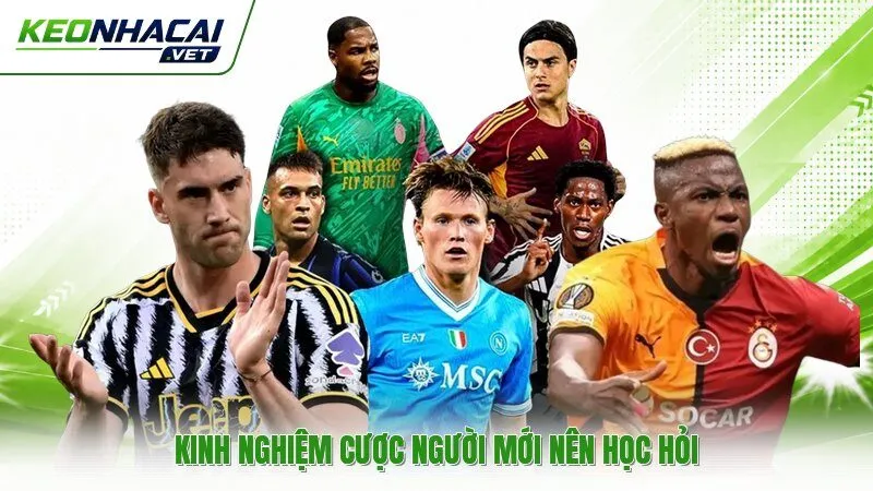 Kinh nghiệm cược người mới nên học hỏi