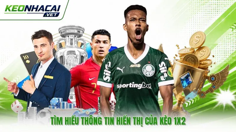Tìm hiểu thông tin hiển thị của kèo 1X2